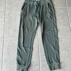 small slate green old navy men’s jogging pants